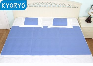 Μπλε ελαστικό ανακυκλώσιμο δροσίζοντας άνετο τετράγωνο μαξιλαριών κρεβατιών πηκτωμάτων