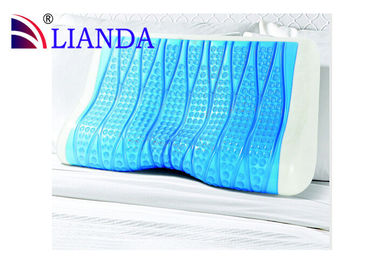 Visco-Elastic βαθύς ύπνος βοήθειας περιγράμματος πηκτωμάτων ψύξης μαξιλαριών αφρού μνήμης