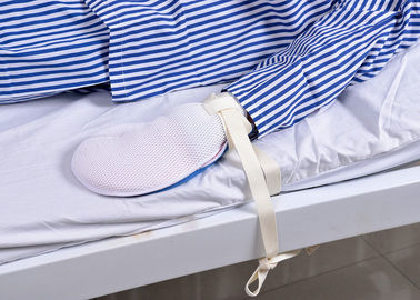 Υψηλού κινδύνου υπομονετικό ιατρικό γάντι πυγμαχίας χεριών υγειονομικής περίθαλψης με τη ζώνη περιορισμού