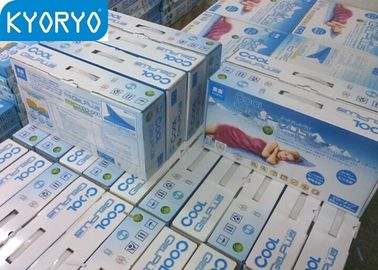Μπλε ελαστικό ανακυκλώσιμο δροσίζοντας άνετο τετράγωνο μαξιλαριών κρεβατιών πηκτωμάτων